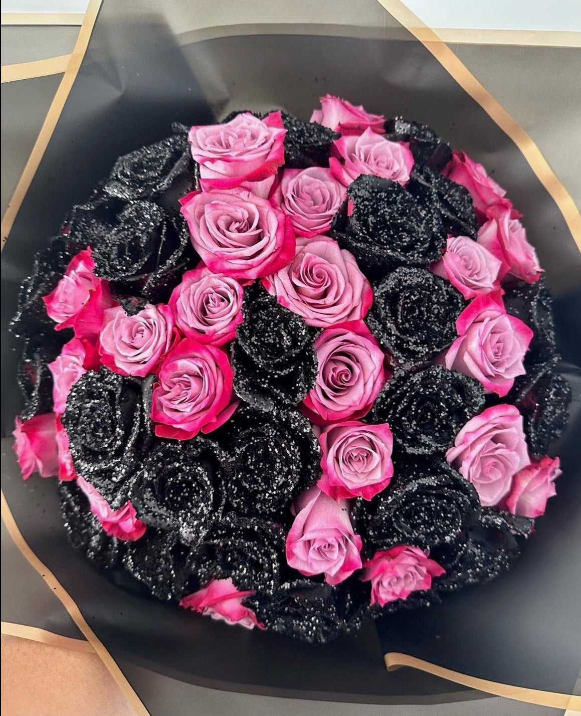 Glitter Rose Bouquet