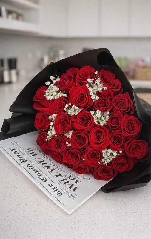 Love Letter Bouquet (Round)